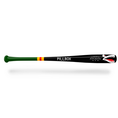 PB110 - Shark Maple Wood Bat - Pillbox Bat Co.