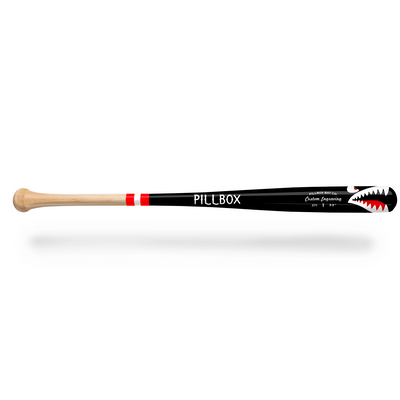 PB271 - Shark Maple Wood Bat - Pillbox Bat Co.